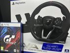 Racing Wheel with Grand Turismo 7 Game