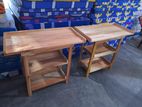Rack table wooden