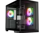 Raidmax Infinita I630 ARGB Panoramic Curved Glass Mid-Tower Gaming Case