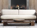Railway Timber Rustic Sofa