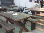 RAILWAY TIMBER RUSTIC TABLES