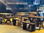 RAILWAY TIMBER RUSTIC TABLES