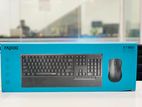 Rapoo X1960 Optical Wireless Mouse and Keyboard