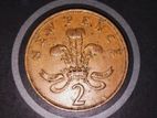 Rare 1971 Pence British Elizabeth II Coin