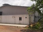 Rathmalana : 10 Acres Land with Warehouse for Sale