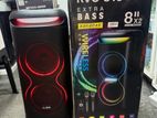 Ravo 815 Party Box with 2 Mic