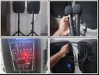 Rechargeable Karaoke DJ/PA Speaker System 12" Bluetooth