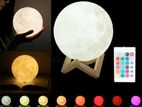 Rechargeable Moon Lamp with remote