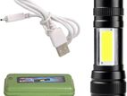 Rechargeable Torch Kn-520 Usb