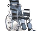 Reclining Wheelchair (Full Option Commode Wheel Chair)