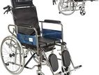 Reclining Wheelchair (Full Option Commode Wheel Chair )