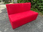 Red 4ft Lobby Sofa Chair