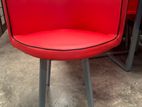 Red & Black 4 Seater Dining Set