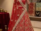 Red Bridal Lehenga