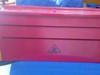 Red Cantilever Metal Tool Box Herman PT 0951