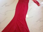Red Color Bridal Frock