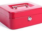 Red Color Cash Box 10 Inch