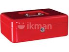 Red Color Cash Box 10 Inch Large Size