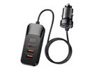 REMAX 120W PD+QC Fast Car Charger with Digital Display RCC355