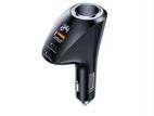 REMAX 88.5W PD+QC 2C+1A Fast Car Charger with Digital Display