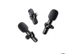 Remax K10 Type C One-to-Two Live-Stream Wireless Microphone