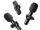 Remax K10 Wireless Lavalier Collar Clip Dual Live Streaming Microphone