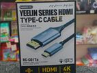 Remax Yeelin Series HDMI Type-C Cable