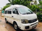 Rent a car -- Nissan Caravan Hiroof For Hire .