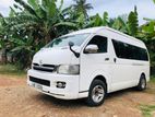 Rent a car - Toyota Hiroof Kdh .