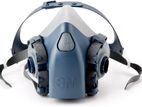 Respirator Gas Mask With Cartridge - 3M 7501