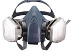 Respirator Gas Mask With Cartridge - 3M 7501