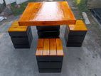 Restaurant Cafe Table Stool 3 Set