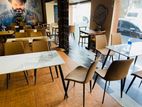 Restaurant Dining Table with Chairs