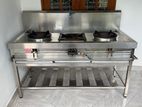 Restaurant Stainless Steel High Pressure Gas Burner