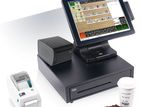 Restaurant POS System Package | Billing Software + Printer Cash Drawer