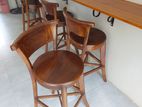 Restaurant Table and Chairs Teak