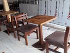 Restaurant tables and chairs