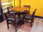 Restaurant tables and chairs