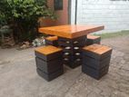 Resturant Cafe Table for Stool 3 Set Available