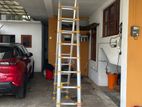 Retractable Aluminum Ladder.