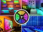 RGB 5M Strip Multicolored Led Lights 12V DC Powered With Remote