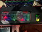 RGB gaming keyboard and mouse,mouse pad