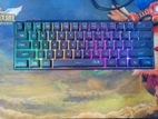 RGB Gaming Keyboard with Large Mouse Pad