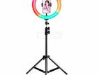 RGB Ring Light With 8ft Stand Tripod