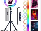 RGB Ring Light with Stand MJ26 LED Soft