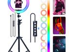 RGB Ring Light with Tripod