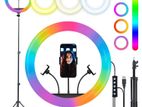 RGB Ring Light with Tripod Stand