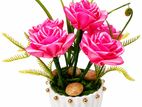 Ribbon Flower Vases