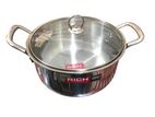 Rich Casserole with Glass Lid 24cm – (RHCR-769-24)