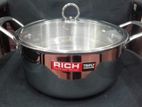 Rich Casserole with Glass Lid 24cm (RHCR-769-24)